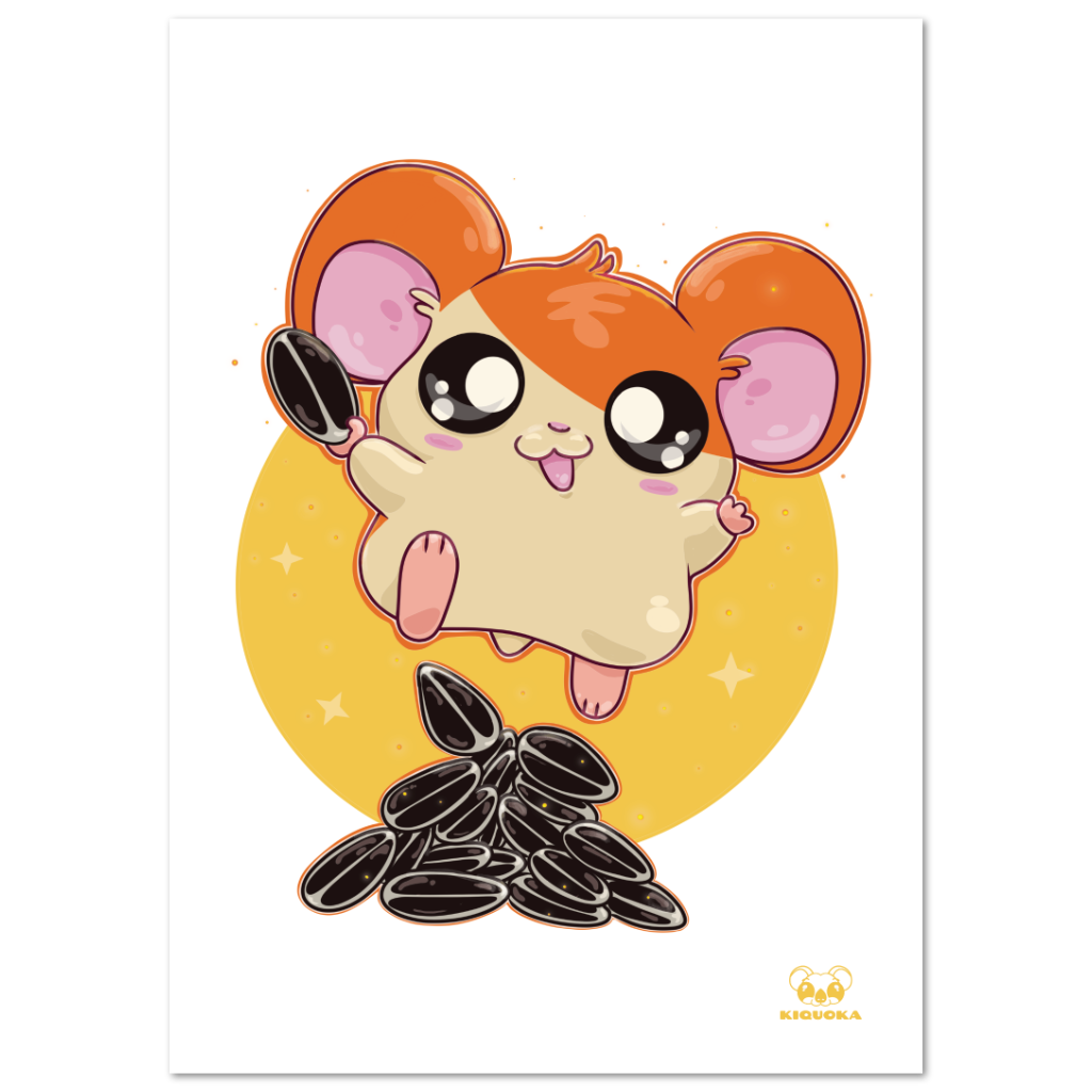Hamtaro Print