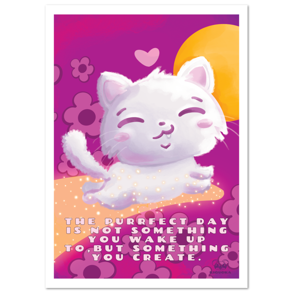 Purrfect Day Print