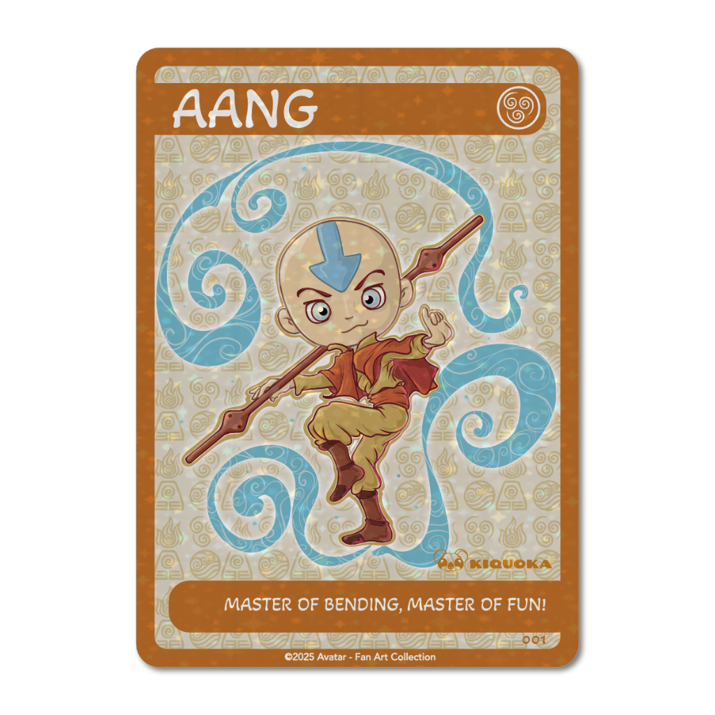 Aang Trading Card