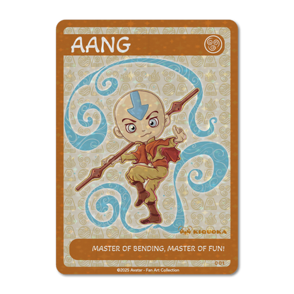 Aang Trading Card