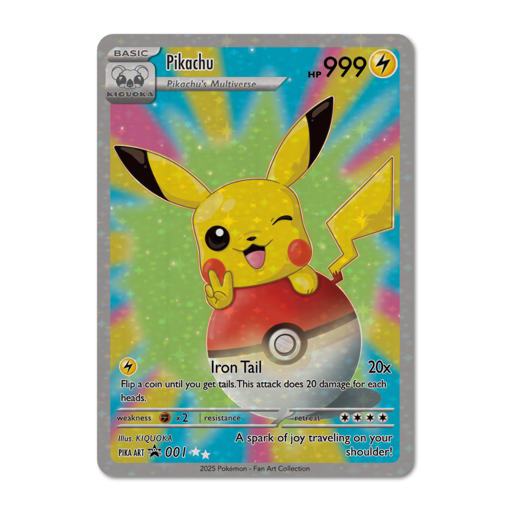 Pikachu Trading Card