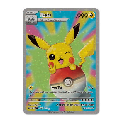 Pikachu Trading Card