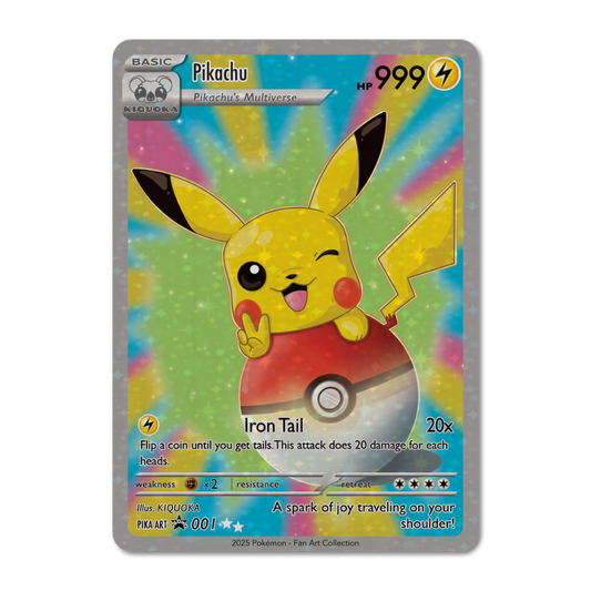 Pikachu Trading Card
