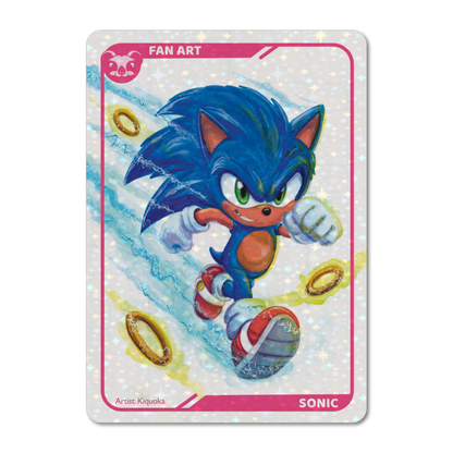 Sonic the Hedgehog Trading Card