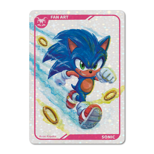 Sonic the Hedgehog Trading Card