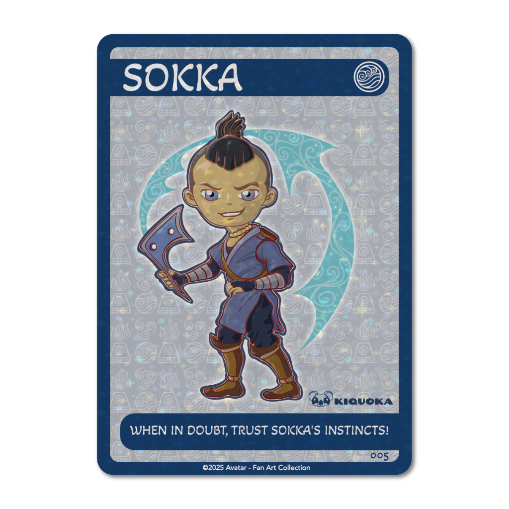 Sokka Trading Card