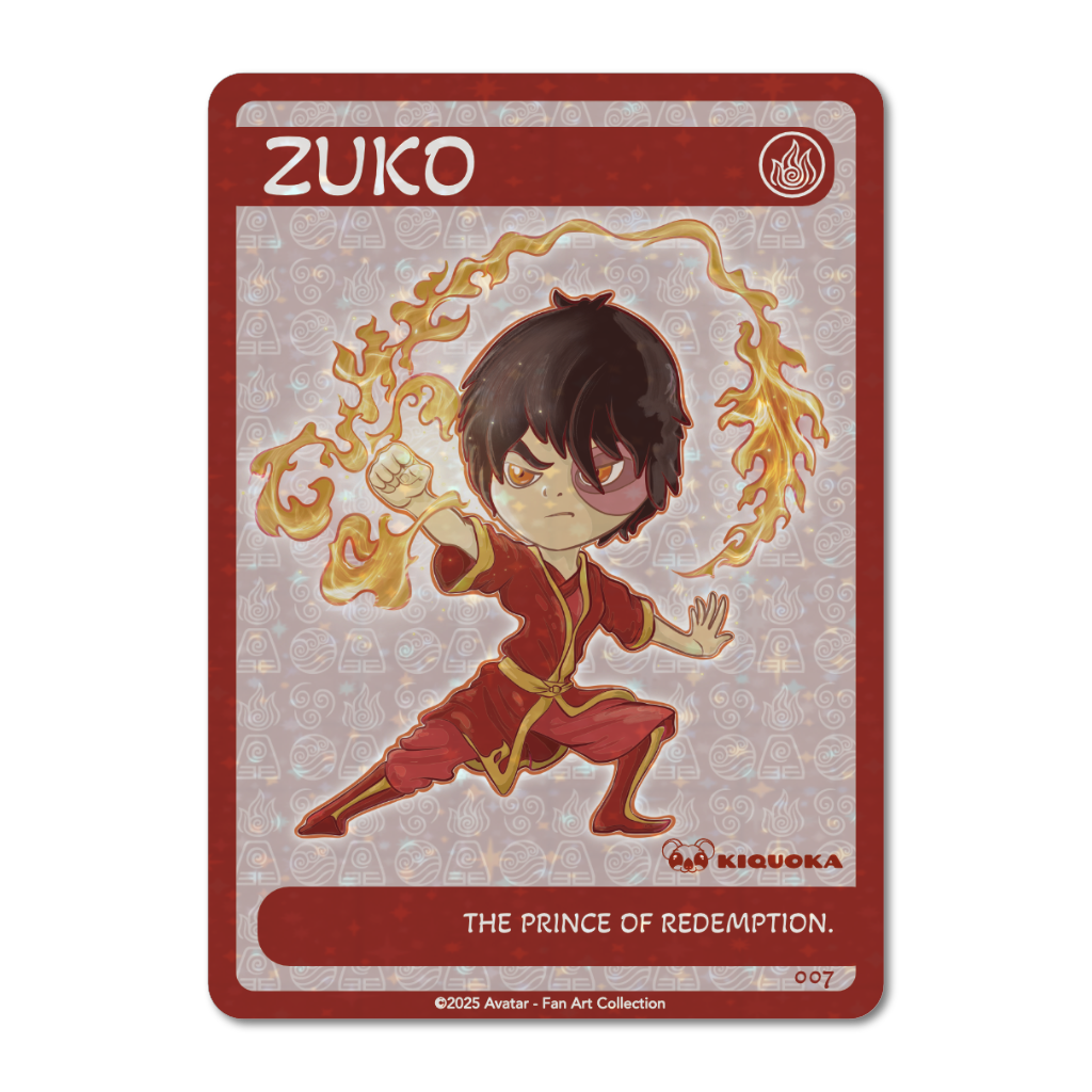 Zuko Trading Card