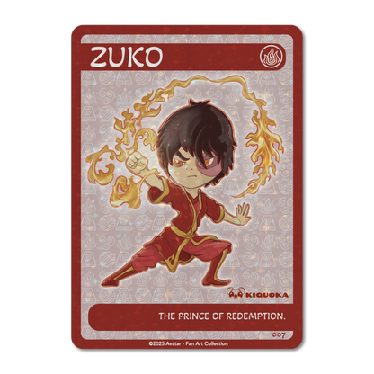 Zuko Trading Card