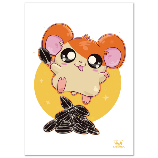 Hamtaro Print